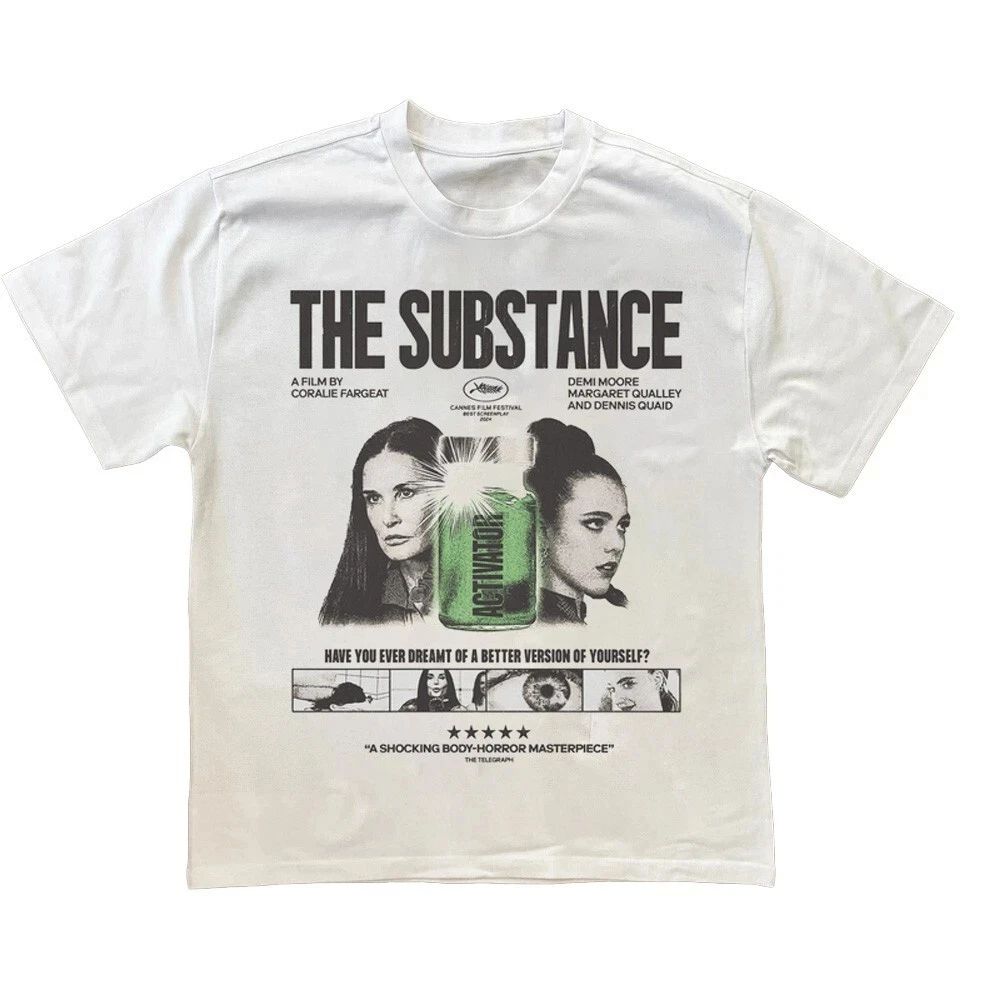 

Movie Poster Print T-shirt Classic Horror Harajuku Streetwear T-shirt Unisex Fashion Cool Oversized T-shirt Halloween Gift L