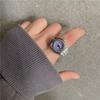 Korean Style Retro Hipster Watch Ring - Trendy Men's Hand Jewelry Accessory
