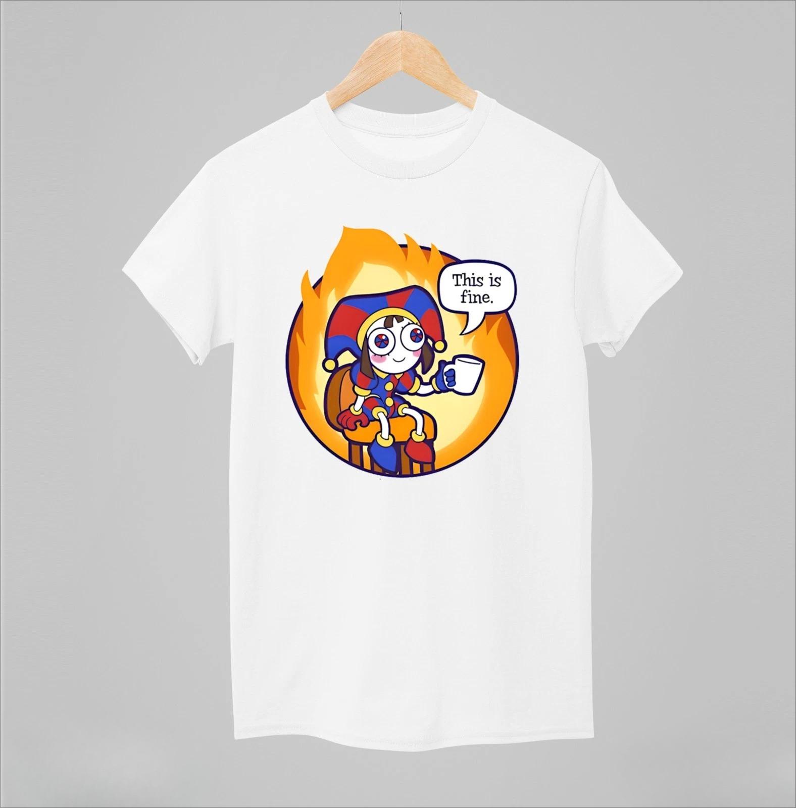 

The Amazing Digital Circus T-Shirt Ver02 Gift for Family Fans Cartoon Shirt High-end Luxury Is for Both Men and Women Top Y2k 4XL