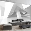 Mural Wallpaper 3D Stereo Space Geometric Building Fresco Living Room TV Study Creative Art Wallpaper