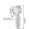 Three-Gear Stop Water Shower Head with Hair Washing Extension