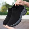 Fashion Women'S Casual Sneakers Summer Comfort Mesh Running Shoes Breathable Cushion Black Sneakers For Women  Student Shoes