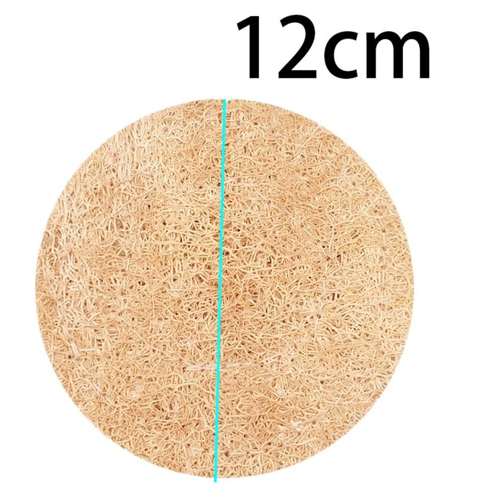 Natural Tea Cup Mat Round Loofah Mat Tea Set Accessories Teapot Pad  Teapot