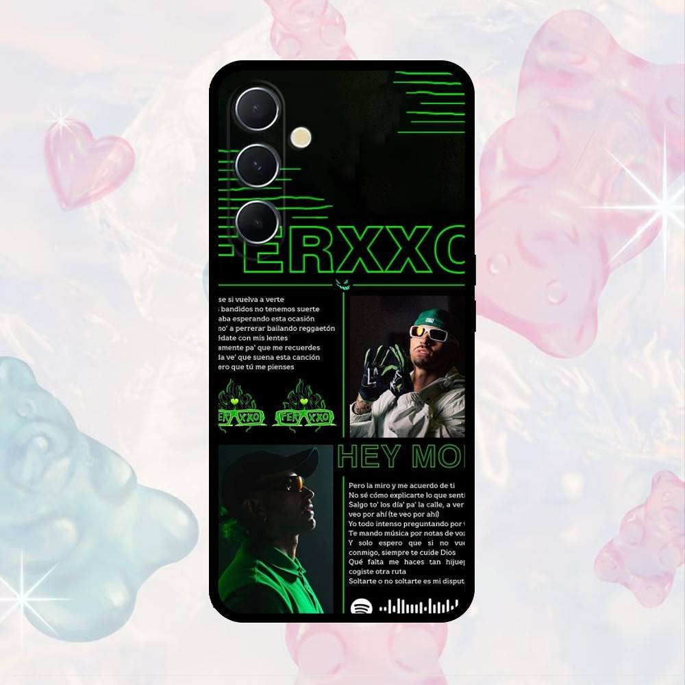 

AAA Singer F-Feid Ferxxo SIXDO Phone Case For Samsung S25,S24,S21,S22,S23,S30,Ultra,S20,Plus,Fe,Note,10,9,5G Black Cover Samsung S23plus5G