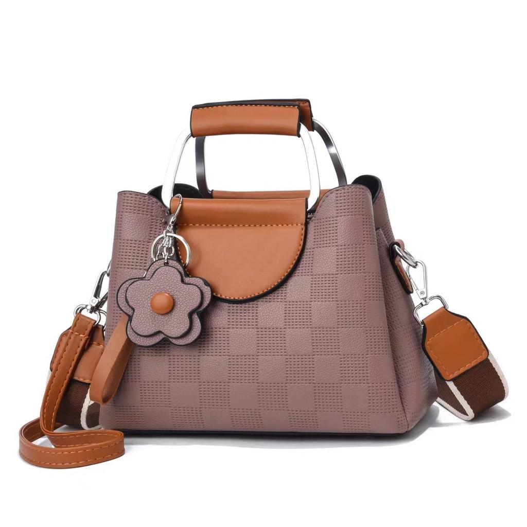 Stylish Women's Bucket Bag In Black Blue Burgundy Green Khaki And More With Unique Vintage Design