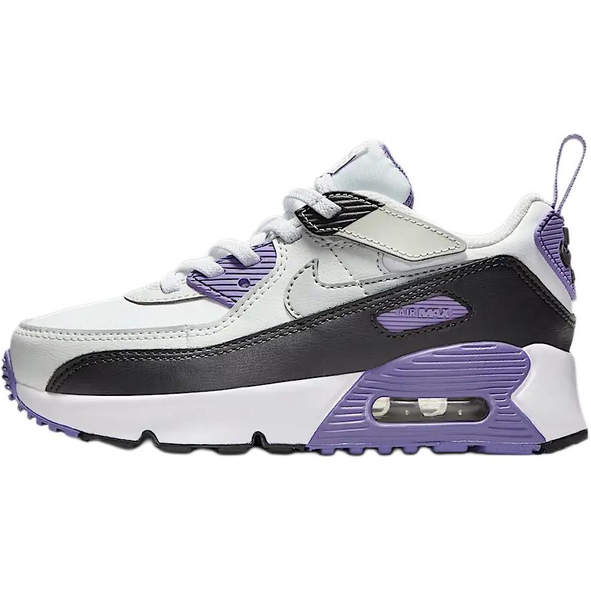 Nike Air Max 90 Easy On Comfortable Soft Durable Low Top Casual Shoes Kids Sneaker White IH1417-129