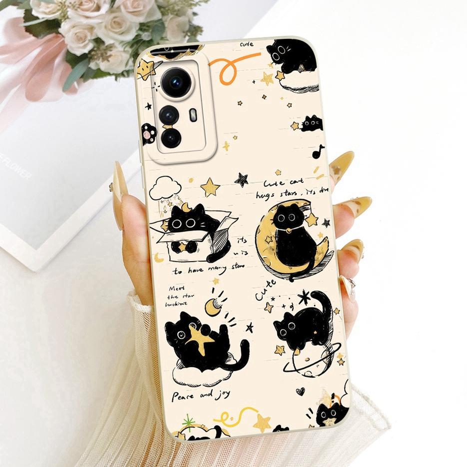 For Xiaomi Redmi Note 12S Case Cool Owl Dragon Painted Cover Soft Silicone Phone Case For Xiaomi Redmi Note 12S Note12S 4G Shell