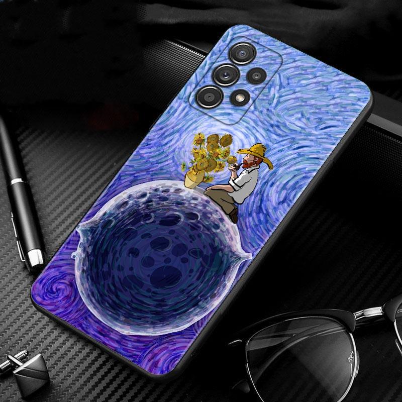 Retro Painting Art Van Gogh Case For Samsung Galaxy A51 A71 A41 A31 A13 A11 A01 A72 A52 A42 A32 A22 A52s A21s A02s A03 A12 A02
