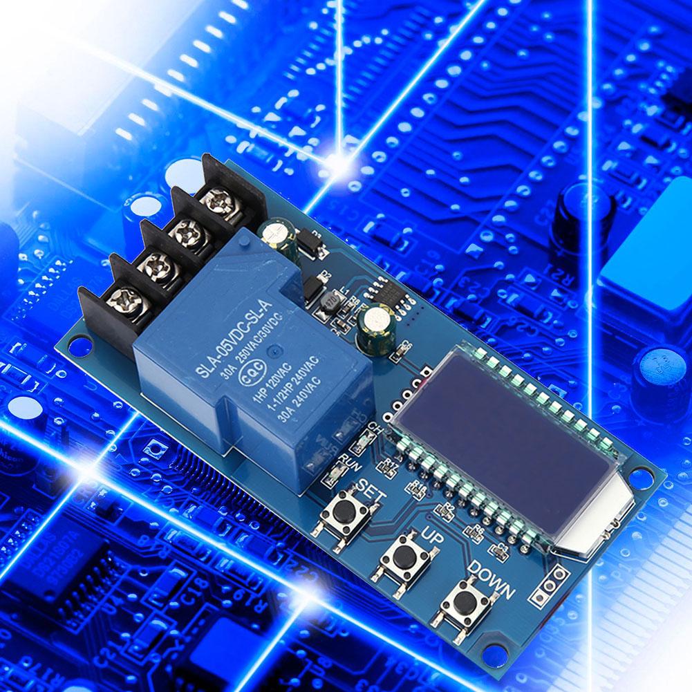 XY L30A 6 60V Moduł Kontroli Ładowania Baterii Płytka Zabezpieczająca Wyświetlacz LCD