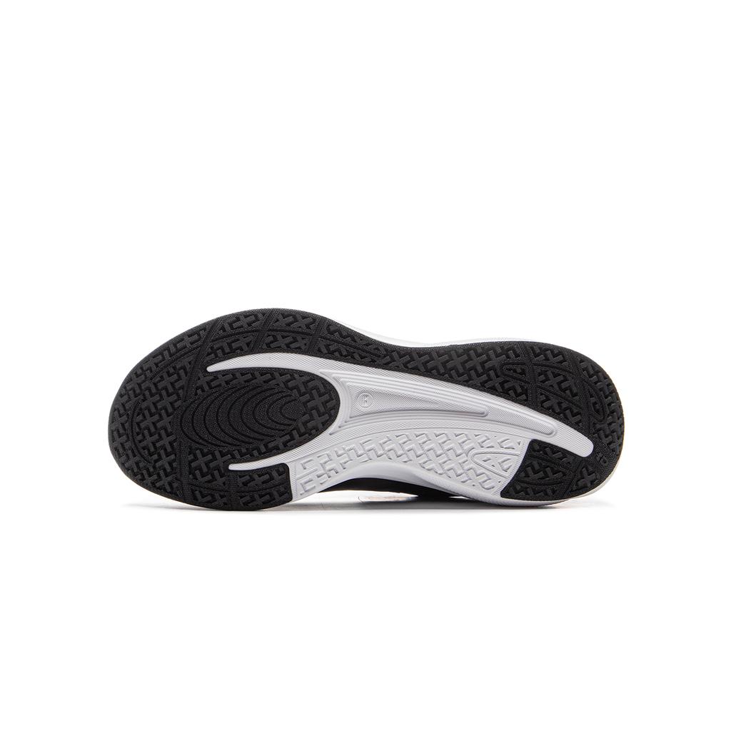 Li Ning Kids Running Shoes Comfortable Shock Absorption Low Top Kids Sneakers Black YKFV060-3