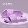 Classic Slippers, Moire Pattern EVA Indoor/Outdoor Slip-On Sandals, Round Toe Non-Slip Sole Odor-Resistant Insole, for Men, All-Season House Slippers