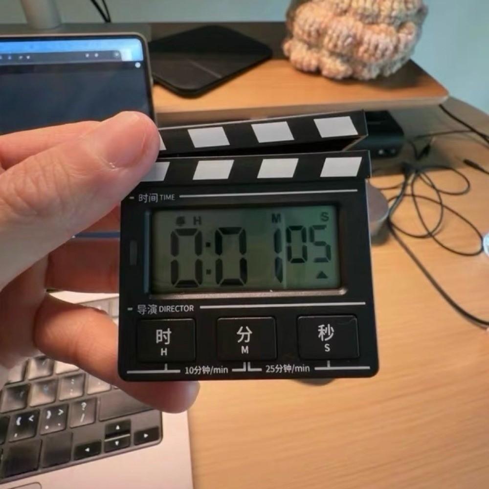 Multifunctional Movie Clapper Board Timer Electric Magnetic Cooking Timer  Baking