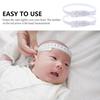 6pcs Head Circumference Tape Measure, Plastic Reusable Newborn Head Measuring Ruler for Baby Toddler Pediatrics Head Body Arm Measurement Tool
