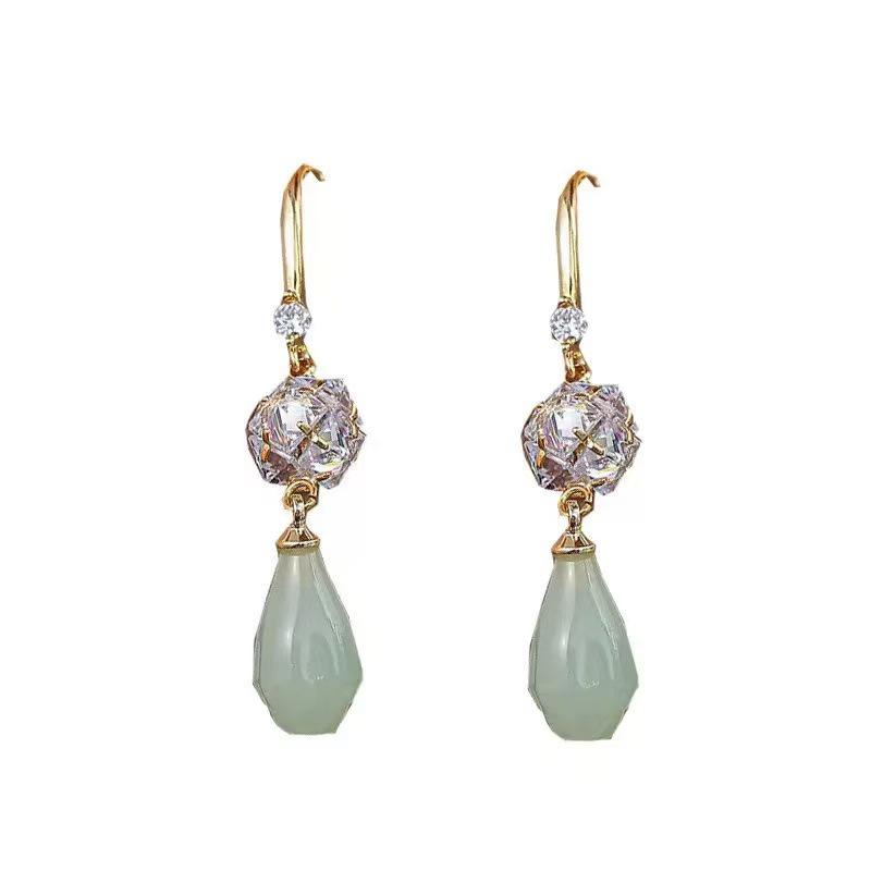 Chinese Magnolia Tassel Earrings: Lightweight, Luxury Retro Hanfu Cheongsam Style