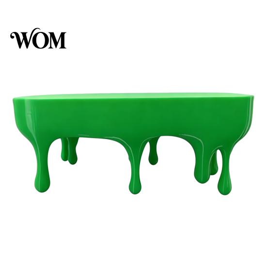 Dripping Floating Shelf Melting Wall Shelf, 3D Printed Fun Creative Decor Display for Home Storage Living Room Matte Finish