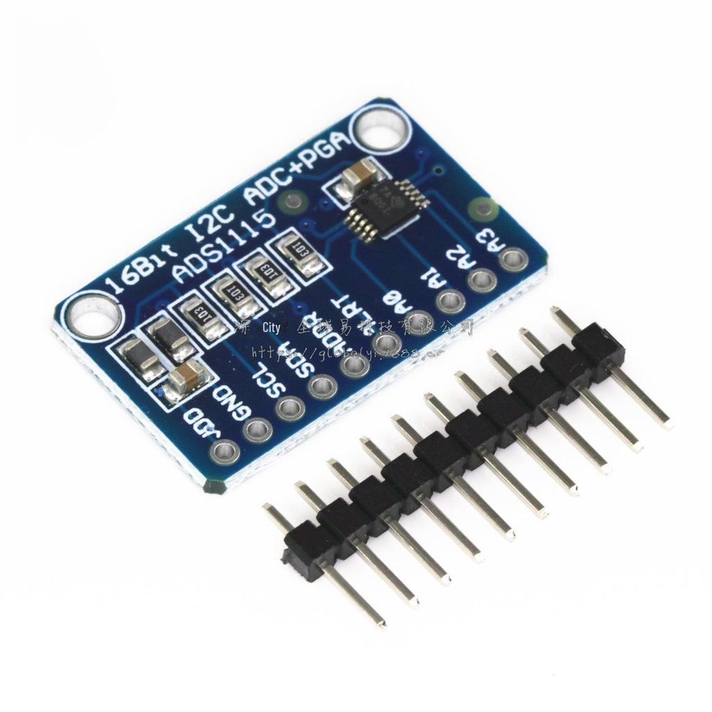 ADS1115 (16-bit) / ADS1015 (12-bit) ADC Development Board Module