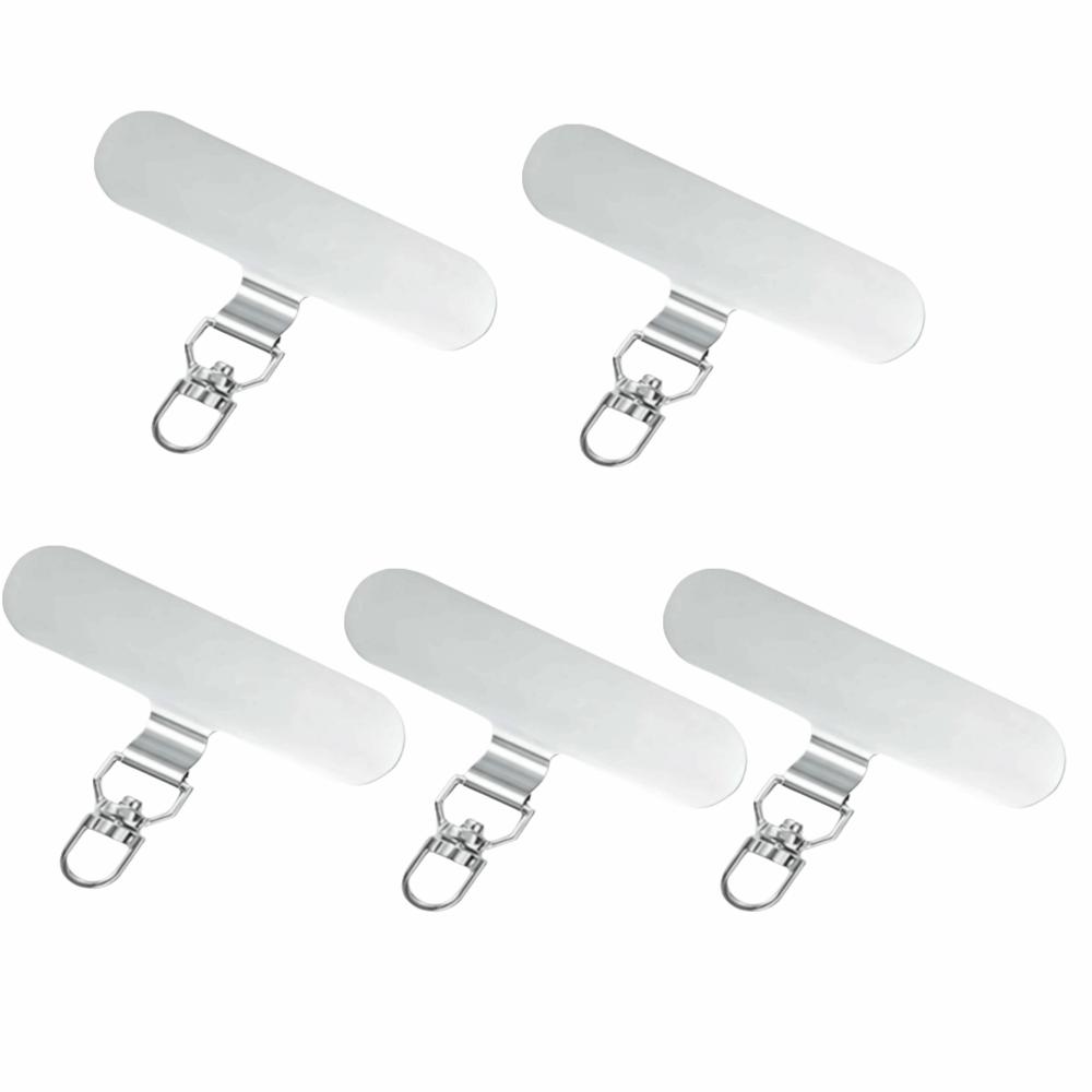 5Pcs Ultra-thin Phone Lanyard Connecter 360° Rotating Phone Patch Gasket Phone Accessory