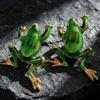 Cute Cartoon Frog Earrings Hip Hop Rock Quirky Creative Personality Fashion Jewelry for Women Dating Gift