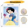 Disney Snow White Paint By Number Kit Number Drawing Canvas DIY Picture Home Decor Disney Princess Oil Painting Art Crafts Wall Decor