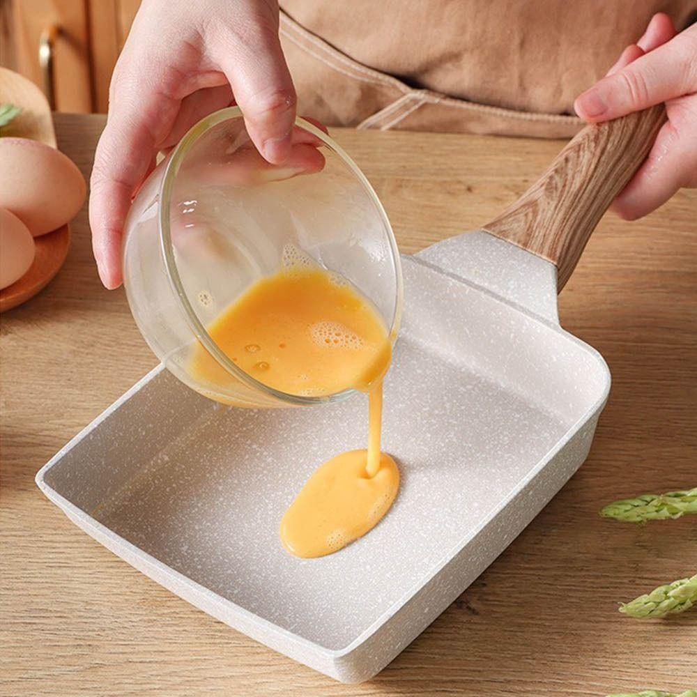Flat Surface Nonstick Flat Pan Heat-Resistant Omelette Pan Steak Frying Pan  Induction Cookware