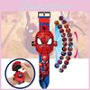 Cartoon Electronic Ultraman Watch For Kids 3-8 Years Old With Projection And Light Feature