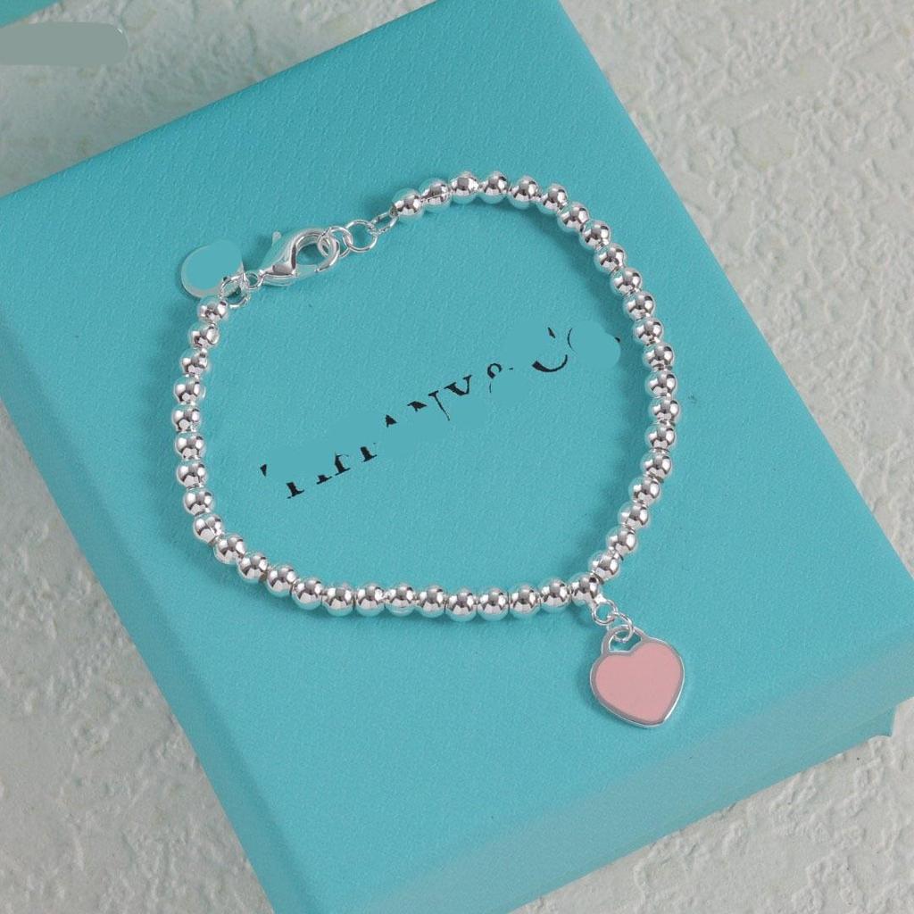 Tiffany's 2026 Herzförmiges Vielseitiges Buddhistisches Perlenarmband im Europäischen & Amerikanischen Trend