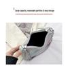 2023 Autumn Korean Style Girlish Heart Shoulder Bag: Niche Baguette Chain Design
