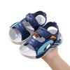 Kids Non Slip Soft Sole Adjustable Hook and Loop Beach Sandals Breathable Lightweight Outdoor Summer Shoes for Boys and Girls