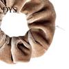 Straight Hair Tie with Pocket Hidden Buns Rope Curly Workout Bun Accessory Holder Portable Mini Bag Long