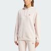 Adidas Solid Color Comfortable Hoodie Women Tops Light-Pink IS5203