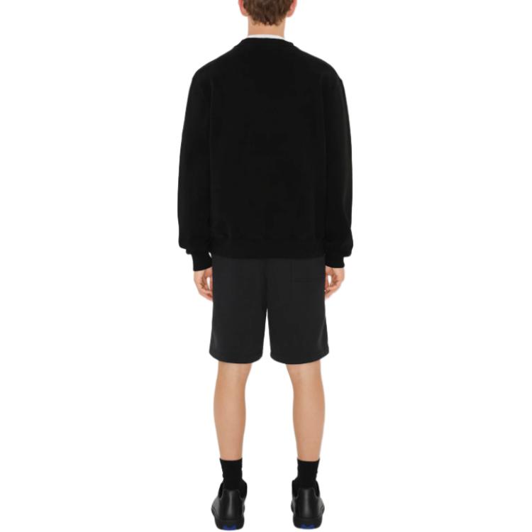 Burberry EKD embroidered Cotton Track Shorts 80945691