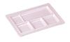 Wakaizumi TA Nice 5 Laca Rosa, Prato Lavável na Máquina de Lavar Louça, Compartimentos, Aqua, M-19-20