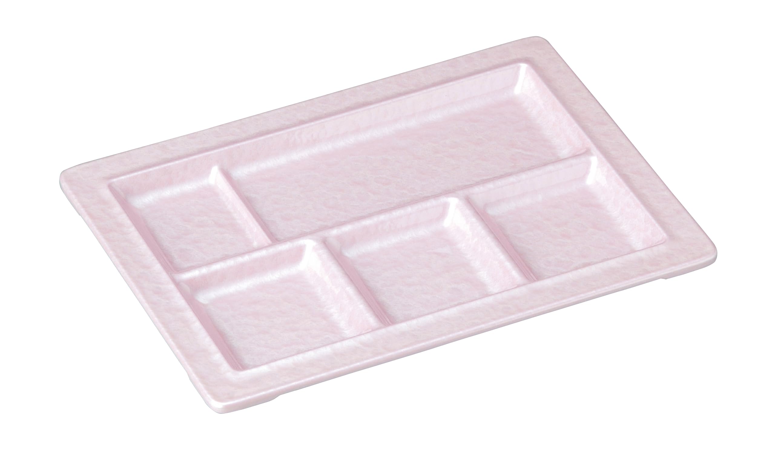 Wakaizumi TA Nice 5 Pink Lacquerware, Dishwasher-Safe Plate, Compartments, Aqua, M-19-20 розовый