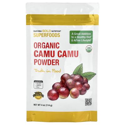 Superfood, Organic Camu Camu Powder, 114G(4Oz)