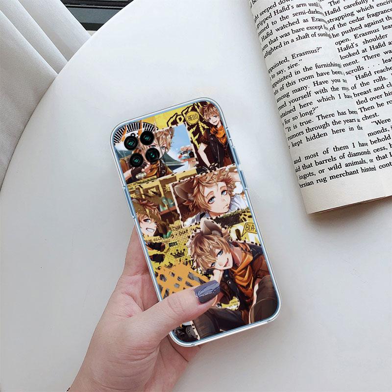 Twisted Wonderland Transparent Phone Case for Motorola Moto E22I E22S E22 E32 E40 E7 E7I G Plus Power Play Stylus G22 G14