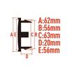 4 Adet/Set 62mm Araba Jant Kapağı Jant Göbek Kapağı Toyota Crown Camry RAV4 C-HR Highlander İçin Oto Aksesuarları