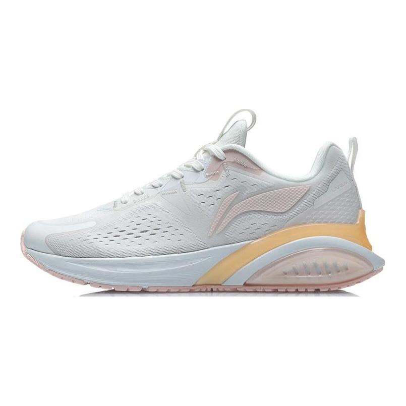 Li Ning Casual Low top Running Shoes Women's Mist White ARSS096-2