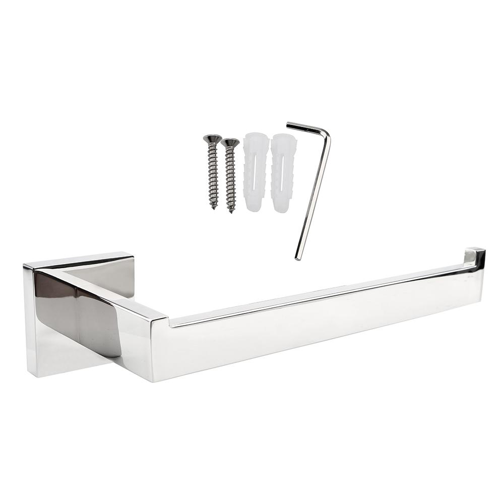 Roll paper Hanger Stainless Steel Towel Holder Household Storage Towel Rack Bathroom Organizer Wall Mounted