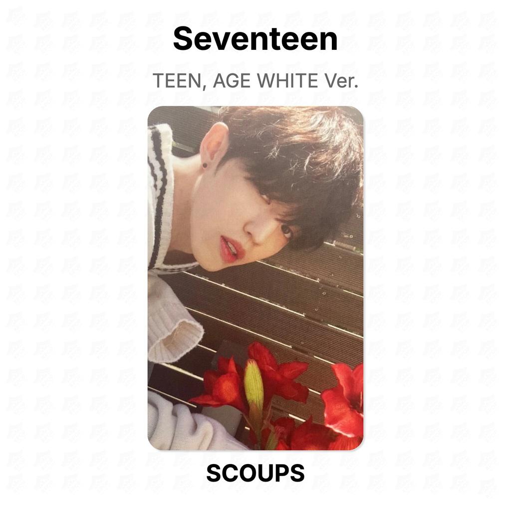 Seventeen TEEN, AGE WHITE Ver. Official Photocard