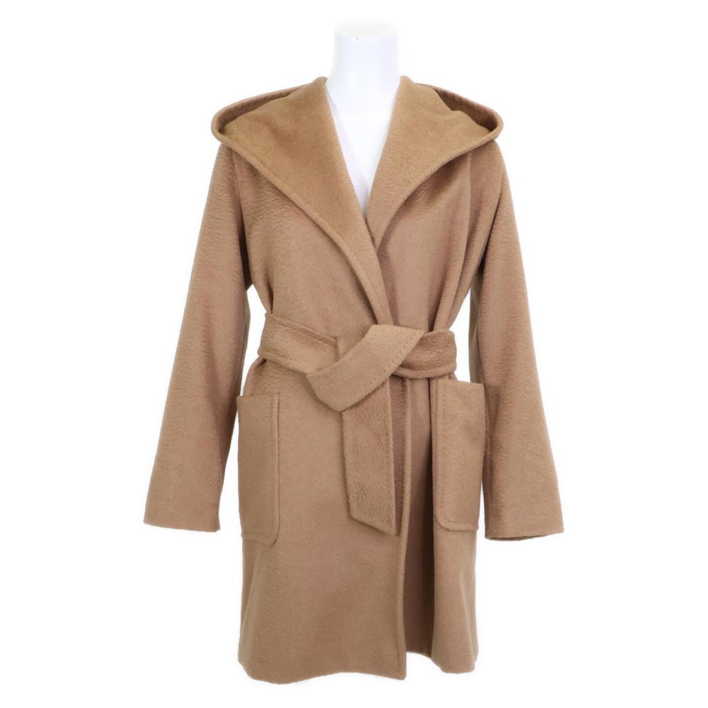 Max Mara [Domestic Regular] 70844050005 RIALTO Rialto 100% Camel Gown Coat 36 BrownUsed