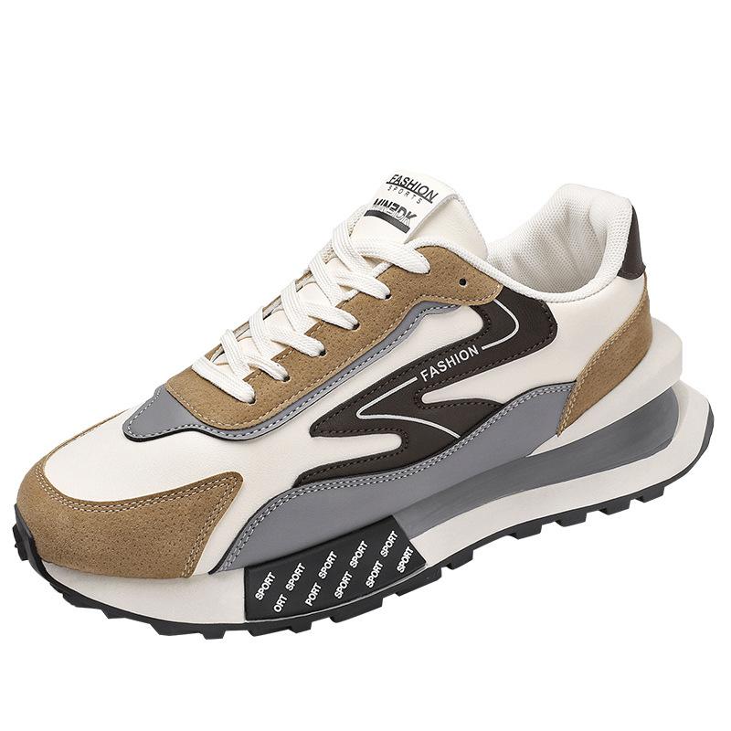 

Forrest Gump мужская обувь осень и зима 2024 новые молодежные спортивные беговые универсальные повседневные увеличение высоты dad ins tide 39 хаки