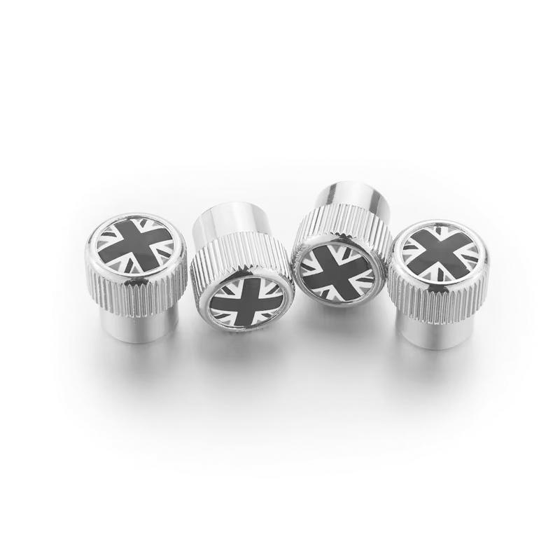 4Pcs Car Wheel Tyre Tire Valve Stem Caps Dust Covers For Mini Cooper Countryman F56 R55 R56 R60 F55 F60 Auto Accessories