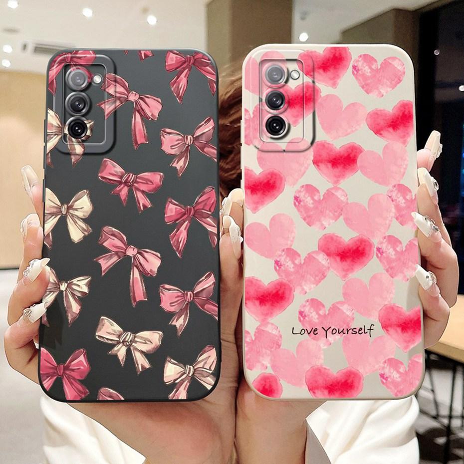 Beautiful Floral Phone Case For Samsung Galaxy S20 FE S20+ Soft Silicone Shockproof Cover For Samsung S20 Plus S20FE 5G Bumpers