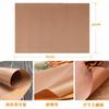 GOOMAND Teflon Heat Fiberglass Craft Heat Press Paper TFE Nonstick Craft Mat 6-Pack Sheets, Resistant, Washable, Mat, Reusable, 4060cm (Unbleached)