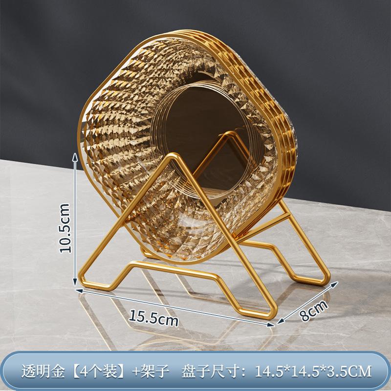 Simple Bone Spitting Plate Household Bone Spitting Plate Food Grade Dining Table Tabletop Garbage Residue Side Dish Fruit Plate