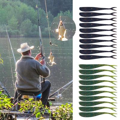 Bait Double Split Tails Realistic Flexible Long Colorful Freshwater Seawater Universal Artificial Fishing Lure