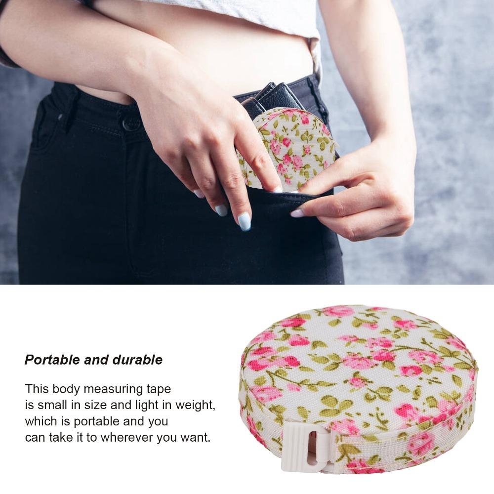High Accuracy Body Measuring Tape 60in Sewing Measuring Tape Fabric Tape Measure  Body Fitness Flower Shape