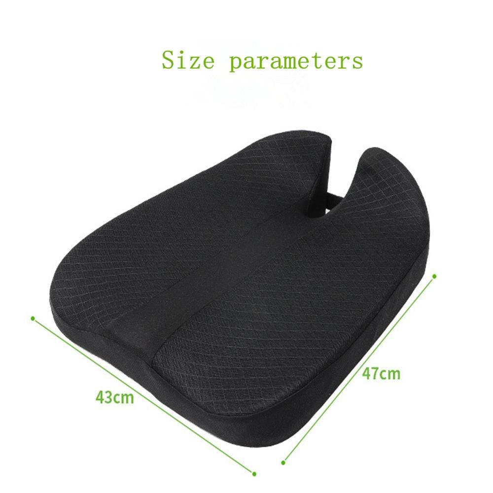 3D Memory Foam Car Seat Cushions Driver's Seat Broaden One's Horizons Raise The Auxiliary Pad Seat Anti-slip Protection Device