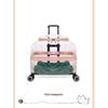 Dog Cat Transparent Bubble Carrier Airline Approved Hard Shell Portable Rolling Luggage Travel Case Dog Stroller Dog Car