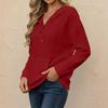 Women's Color Oversized Long Sleeve Hoodie with Pockets for Casual Everyday Wear